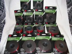 03615 3m 14 Eight 3614 And Six Rolls Of Two Sided Tape 7/8 Inch X 5ft 1/2 15ft