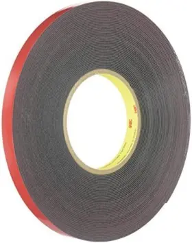 06380 3m 1/2 Inch White Automotive Foam Attachment Double Sided Tape