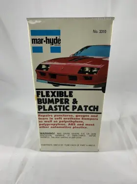 3310 3m Mar-hyde Flexible Bumper And Plastic Patch Kit Vintage Garage Decor 1999