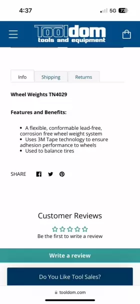 Tn4029 3m Automotive 99473 Wheel Weights Tn4029. Lot Of 3 #2