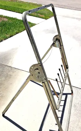 X34.25 3m Company 02514 P.a.r.t.s. Paint Stand Adjustable Holding Rack Steel 36 Inch X36