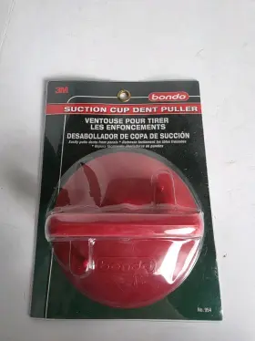 3m Company 076308746520 Bondo Dent Puller 954 Locking Suction Cup 1 Pack