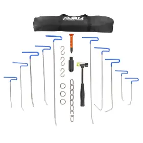 825416 Abn Paintless Dent Repair Rods With Tips - 20pc Body Removal Tools
