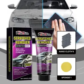 Hm-e02-0040-01 Ac Auto Coin 120g Nano Sparkle Cloth Car Scratch Remover Kit Scratches And Repair Tools