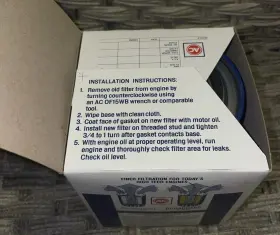 6437462 Acdelco 036666110043 Vintage Ac-delco Gm Parts Pf24 Duraguard Engine Oil Filter Nos With Box #2