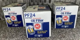6437462 Acdelco 036666110043 Vintage Ac-delco Gm Parts Pf24 Duraguard Engine Oil Filter Nos With Box #3