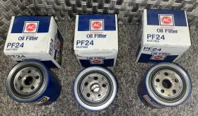 6437462 Acdelco 036666110043 Vintage Ac-delco Gm Parts Pf24 Duraguard Engine Oil Filter Nos With Box