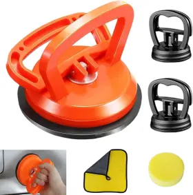 Aer324 Aimery 3 Pack Dent Puller Kit Car Suction Cups 1 Large 2