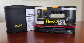 71-063-21 Air Man Airman Resq Pro Tire Repair Kit 12v Compressor Led Light And Eco Sealant
