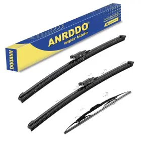 Anrddo Ar0287t 3 Wipers Replacement For Chevrolet Traverse 2012-2017 Windshield 24 Inch 21 13