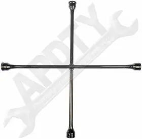 02779 Apdty Automotive 4-way Four Way Wheel Tire Lug Nut Wrench For Car Or Truck #2