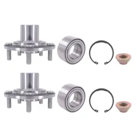 44600-t2f-a00 Applianpar 2pcs Front Wheel Hub And Bearing Repair Kits For Accord