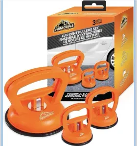Az38452403 Armor All Dent Puller 3 Pack 4.5 Inch Powerful 55 Lb Car And Two 2.4
