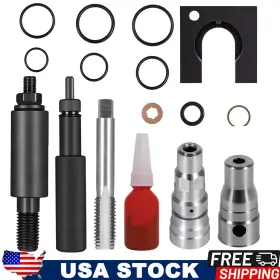 As349455 As-shop Ford 6.0l Powerstroke Cylinder Head Repair Kit And Fuel Injector Sleeve Remover
