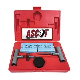 518-90160 Ascot Heavy Duty 4 Inch Automotive Tire Repair Insert Kit - 60 Inserts Durable Plug