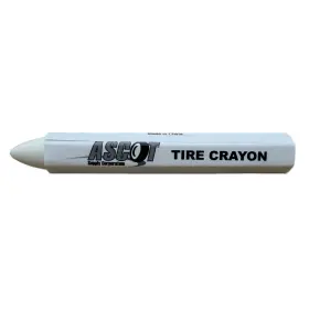 459-00257 Ascot Supply Corporation Tire Marking Crayon - White Pack Of 12