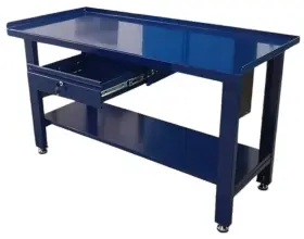 Twb63001 Ascot Heavy Duty Work Blue Bench 1600 Lb Capacity