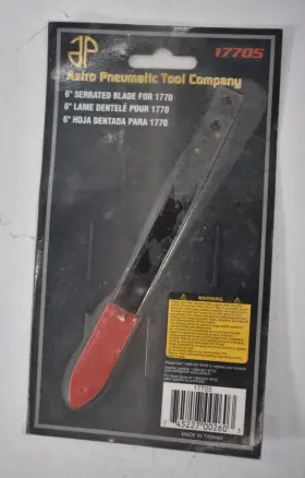 17705 Astro Pneumatic Tool Co 6 Inch Serrated Blade For 1770 Windshield Removal