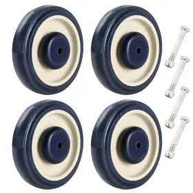 A0161 Atpeam Shopping Cart Wheel Replacement Kit 5 Inch 1000lbs