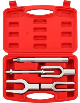 A0167 Atpeam 5-piece Ball Joint Separator Set Pickle Fork Tool 1-1/8 Inch 15/16 11/16