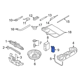 6r0012619d Audi Oe Tire Sealant
