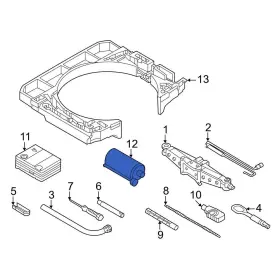 8e0012619d Audi Oe Tire Sealant