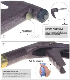 Mmt210888 Autoand Motorcycle Tire Repair Gun Tyre Puncture Wheel Plugger Kit Mushroom Plug #2