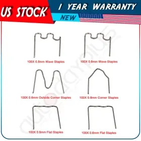 Aup17030301s Autodayplus 600xstaples Thermo Repair Full Kit For Hot Stapler Car Bumper Fender Tool