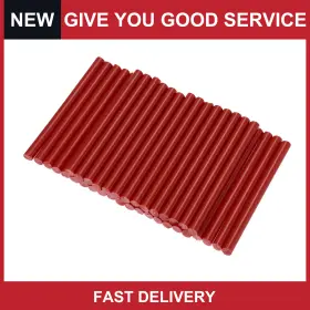 Automall Tech 655692872826 Universal 7 X 100mm Eva Paintless Dent Repair Hot Melt Glue Sticks Red Pack Of 1
