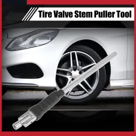 Automall Tech 726215610369 Universal Tire Valve Stem Puller Tool With Core Straight Pack Of 1 #2