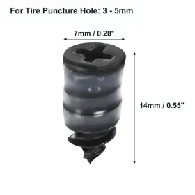 X0.28 Automall Tech 782685396226 30 Pcs Tire Repair Rubber Nail Fast Tool For Car Truck Motorcycle 0.55 Inch #3