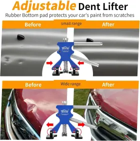 Autopdr 850210091282 Car Paintless Dent Repair Puller Hammer Remover Kit Lifter Dint Hail Damage Tool #3