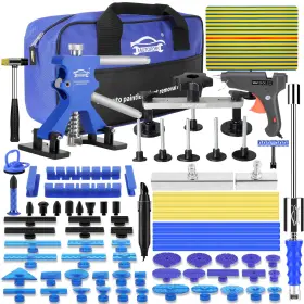 Autopdr 850210091282 Car Paintless Dent Repair Puller Hammer Remover Kit Lifter Dint Hail Damage Tool