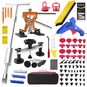 Autopdr An011us Paintless Dent Removal Kit Car Auto Body Repair Puller Tabs Cars