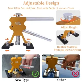 Tk0335us Autopdr 89pcs Paintless Dent Repair Kit - Puller With Bridge And #2