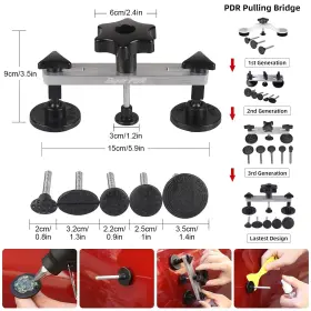 Tk0335us Autopdr 89pcs Paintless Dent Repair Kit - Puller With Bridge And #3