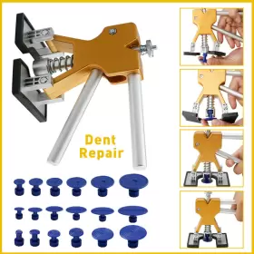 Auxito Xfgj-19pcs 19pcs Car Paintless Dent Repair Puller Remover Lifter Kit Dint Hail Damage Tool