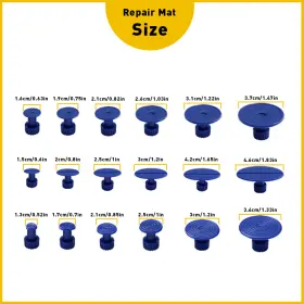 Xpd-xft-96442 Auxito 19x Car Golden Metal Dent Lifter Body Repair Kits Auto Replace Parts Accessories #3