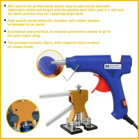 Auxitoed Xfgj-32pcs 32pcs Car Paintless Dent Repair Puller Dint Hail Damage Lifter Auto Body Tools #3