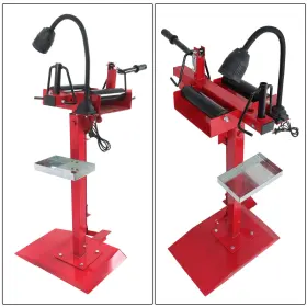 Bck104665k Backye Manual Car Tire Spreader Tool Heavy Duty Changer Repair Tires With Led Light