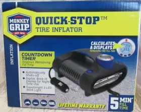 22-5-17030-mg Bell Automotive Monkey Grip Quick Stop Tire Inflator Free Shipping