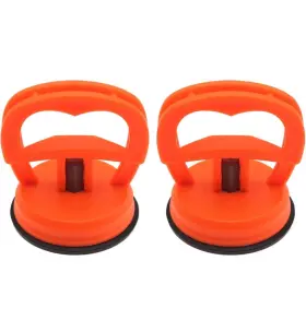 Sc0222 Best 2pack 2.5 Inch Mini Suction Cup Dent Remover Puller Glass Metal Lifter Locking Quick