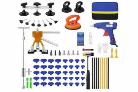 Bestgloal 313053834851 Pdr 97pcs Car Dent Paintless Removal Repair Kit Puller Push Rods Body