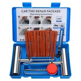 Hw9007-22 Betooll Universal Tire Repair Kit Heavy Duty 22 Pcs 07- 22pcs Blue Hw9007-22 Betooll Universal Tire Repair Kit Heavy Duty 22 Pcs 07- 22pcs Blue