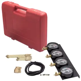 06x5bc Bfo Carburetor Synchronizer Adjust Fuel Vacuum Gauge Tubes Tool Set Universal