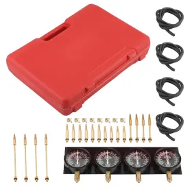 Bfo 0s6f9j Fuel Vacuum Carburetor Synchronizer Carb Tools Sync 4 Gauge Set With Hose Tool