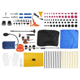Bfo 25j1dl Auto Body Dent Puller Kit 107 Pcs Bridge Tool Glue Gun Hammer Tabs Repair Set