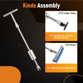 3nd1vu Bfo Car Dent Repair And Metal Surface Removal Kit 2 In 1 Puller 24 Glue #2