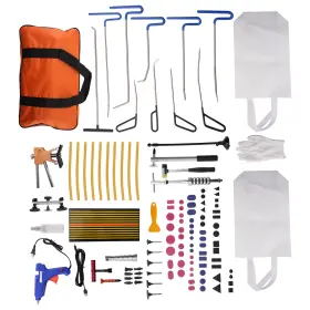 5g5f1r Bfo 89pcs Paintless Dent Removal Rods Stainless Steel Rod Tool Repair Kit
