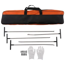 9o0cer Bfo 16x Dent Removal Rods Kit Paintless Repair Stainless Steel Tool